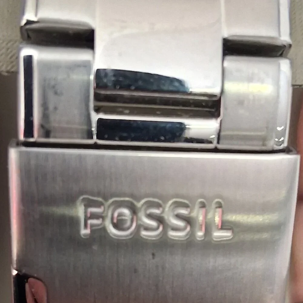 Fossil Men's FS4736 Grant Stainless Steel Watch - Gently Used, Perfect Condition